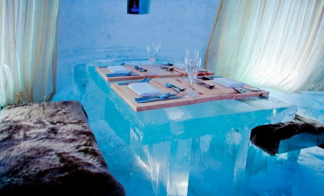 Hotel de hielo