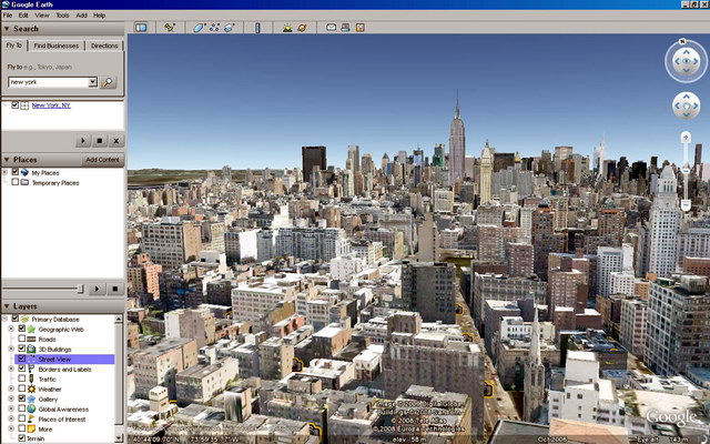 ���������� ��� � Google Earth