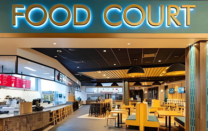 food court